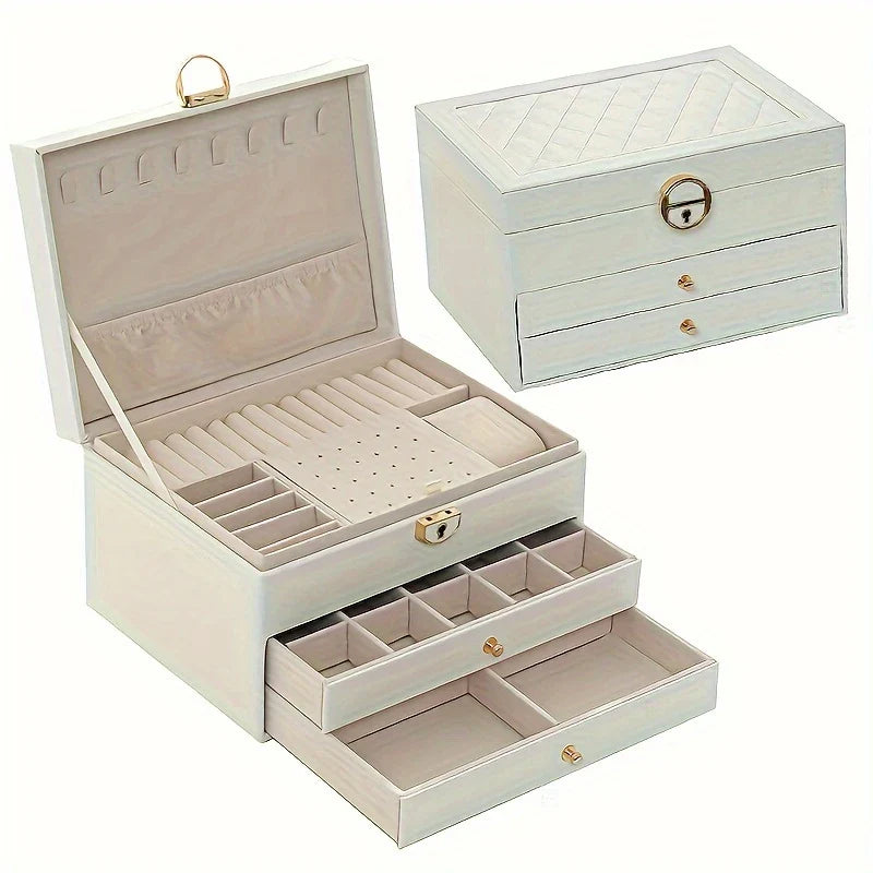THREE LAYER JEWELRY BOX