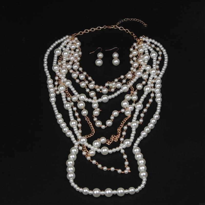 IMITATION PEARLS SET