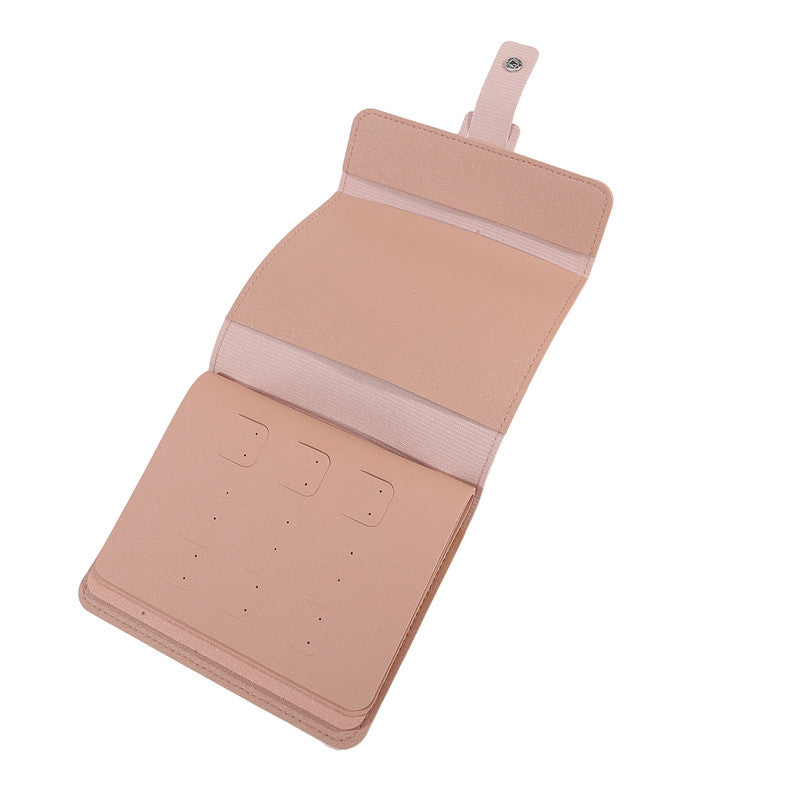 LEATHER BOOK JEWELRY ORGANIZER