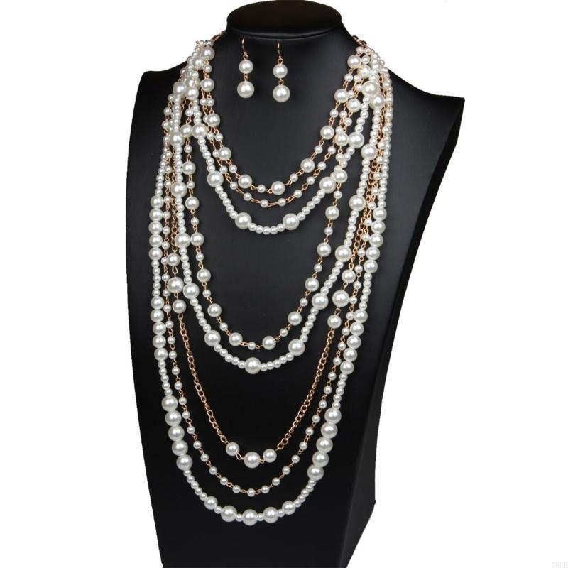 IMITATION PEARLS SET