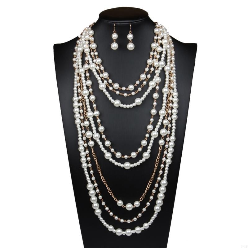 IMITATION PEARLS SET