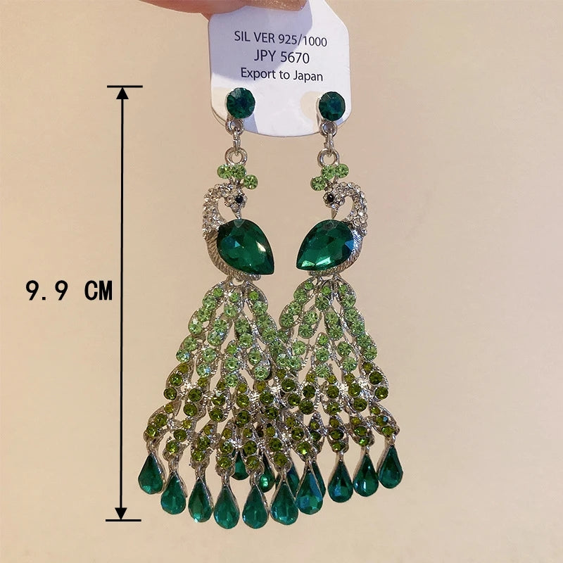 PEAFOWL EARRINGS