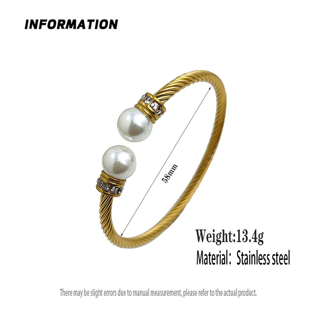 PEARL BRACELET AND RING