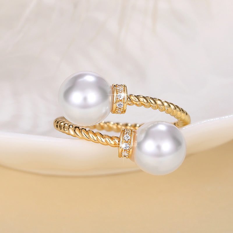 PEARL BRACELET AND RING