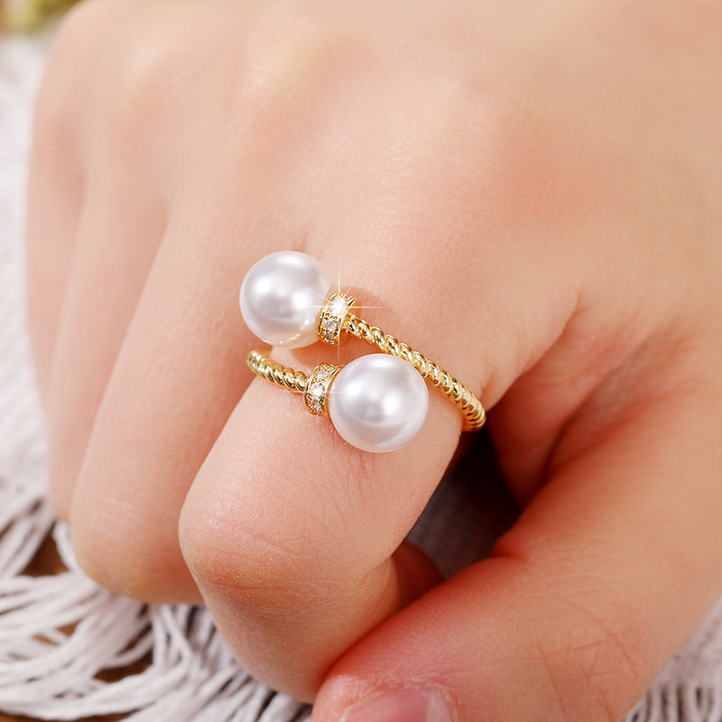 PEARL BRACELET AND RING