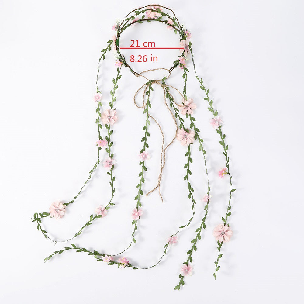 VINE FLOWER CROWN HEADBAND