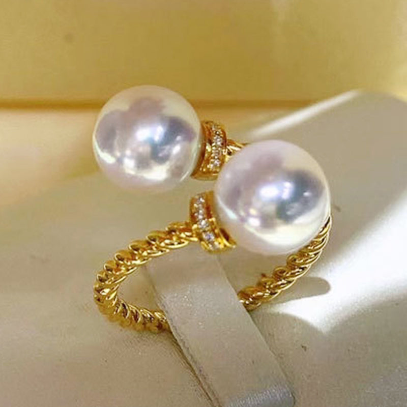 PEARL BRACELET AND RING