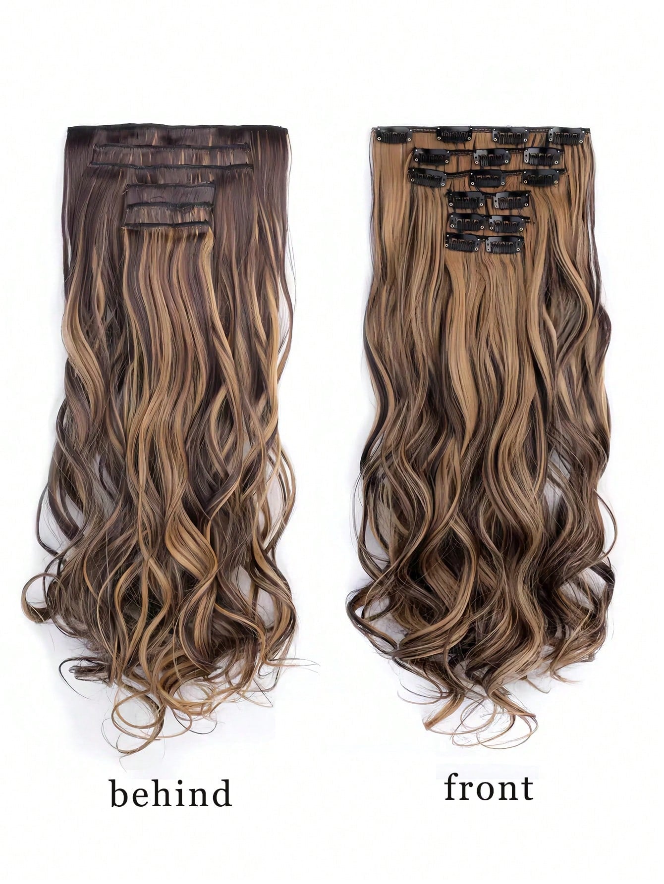 SYNTHETIC WAVY HAIR EXTENSION