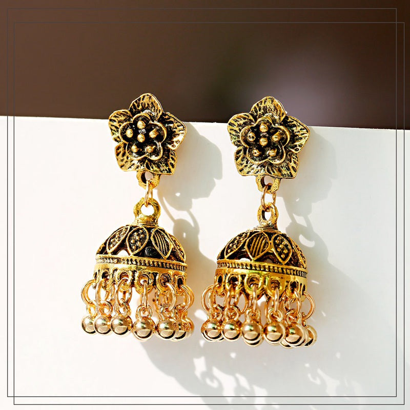 FLOWER JHUMKA