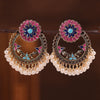 INDAIN ROUND FLOWER EARRINGS