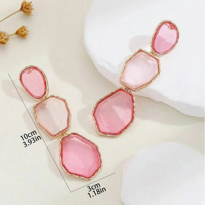 BLUSHING TRENDY EARRINGS