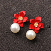 DANGLE FLORAL PEARL