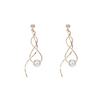 SPIRAL DROP EARRINGS