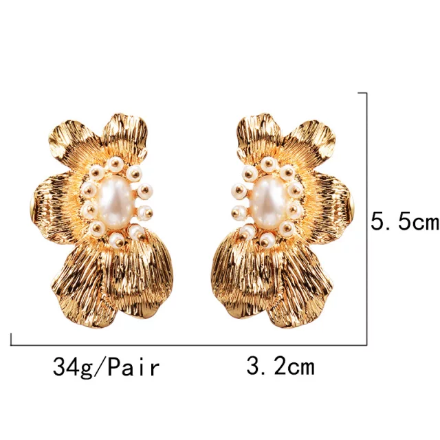 BLOOM PEARL EARRINGS