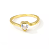 GOLD HEART RING