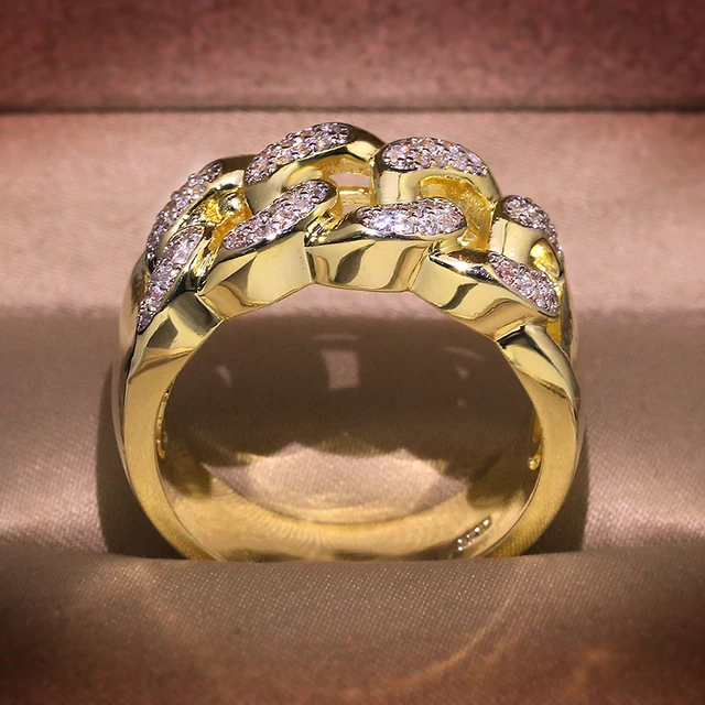 CUBAN 18k RING