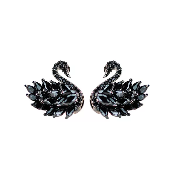 SWAN EARRINGS