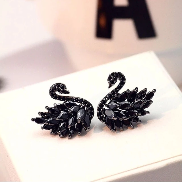 SWAN EARRINGS