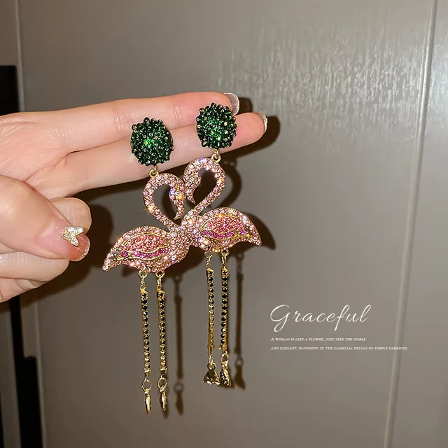 FLAMINGO EARRINGS