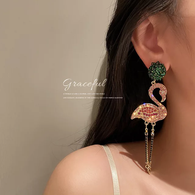 FLAMINGO EARRINGS