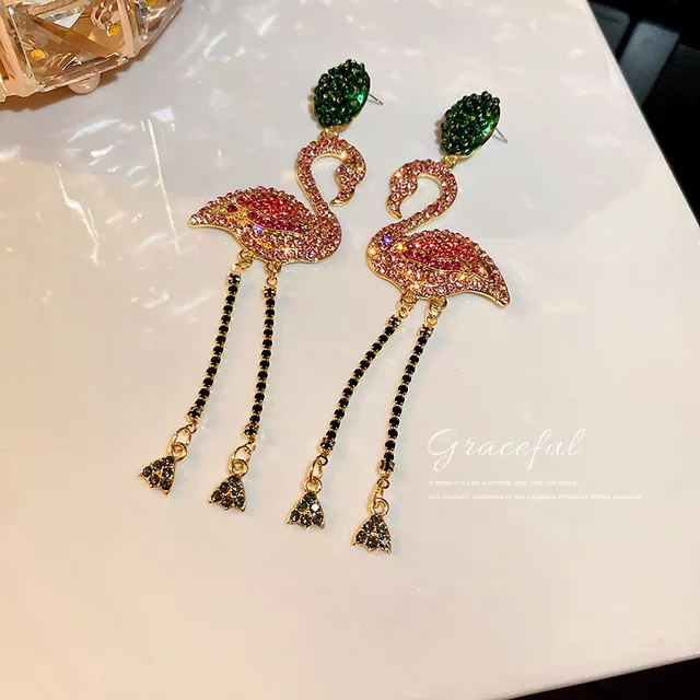 FLAMINGO EARRINGS