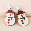 SNOWMAN CHRISTMAS EARRINGS