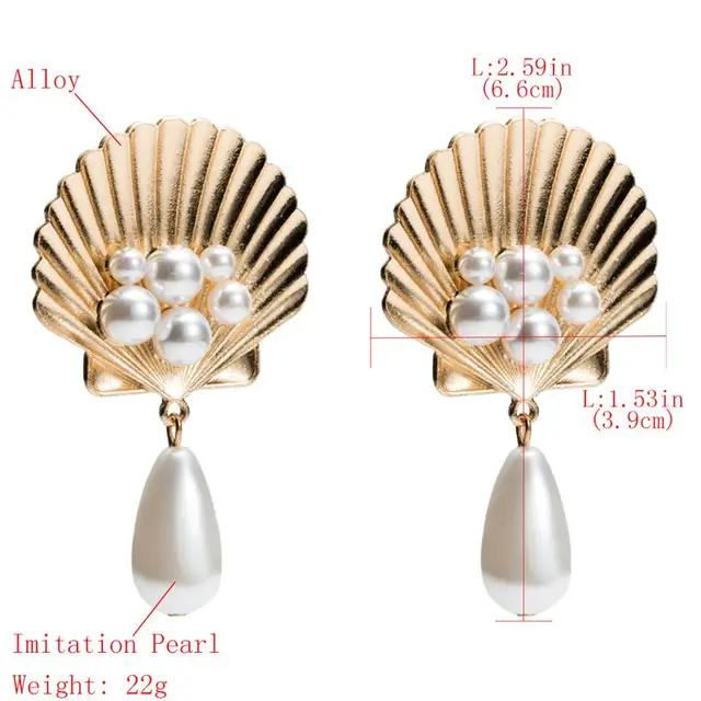 PEARL SHELL EARRINGS