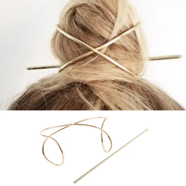 CROSS X HAIR PIN