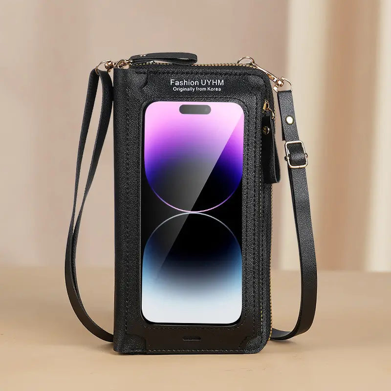 TOUCH SCREEN CELL PHONE CROSSBODY BAG