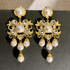 PEARL KUNDAN EARRINGS