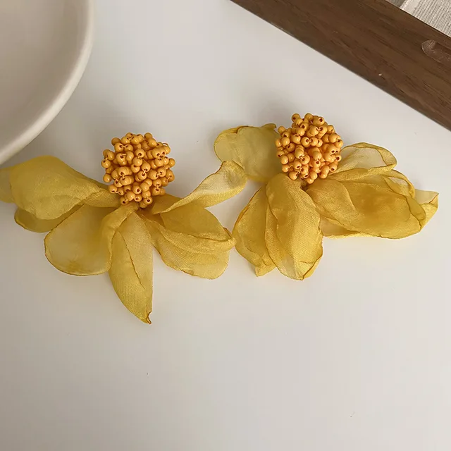 SUNFLOWER EARRINGS