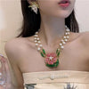 FLORAL GLAZED SET