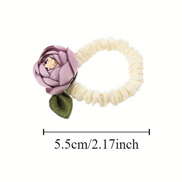 FLOWER SCRUNCHIES