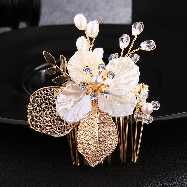 FLORET PEARL HAIR COMB