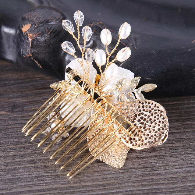 FLORET PEARL HAIR COMB