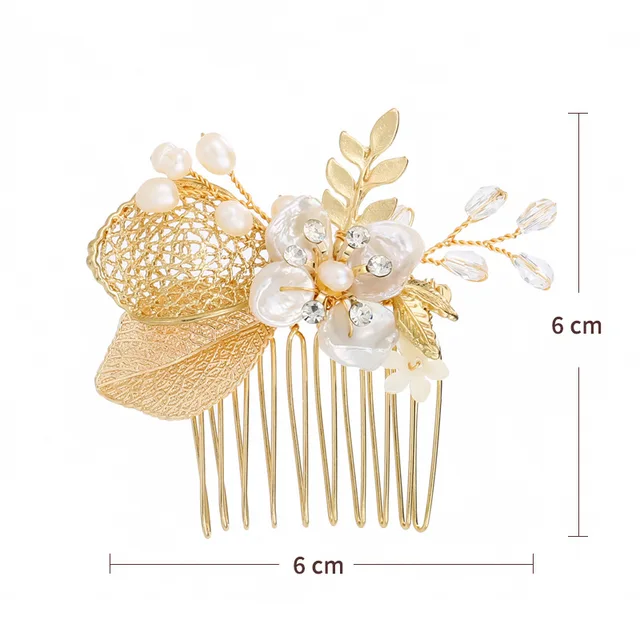 FLORET PEARL HAIR COMB