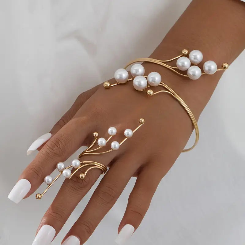 DOT GEM BRACELET AND RING