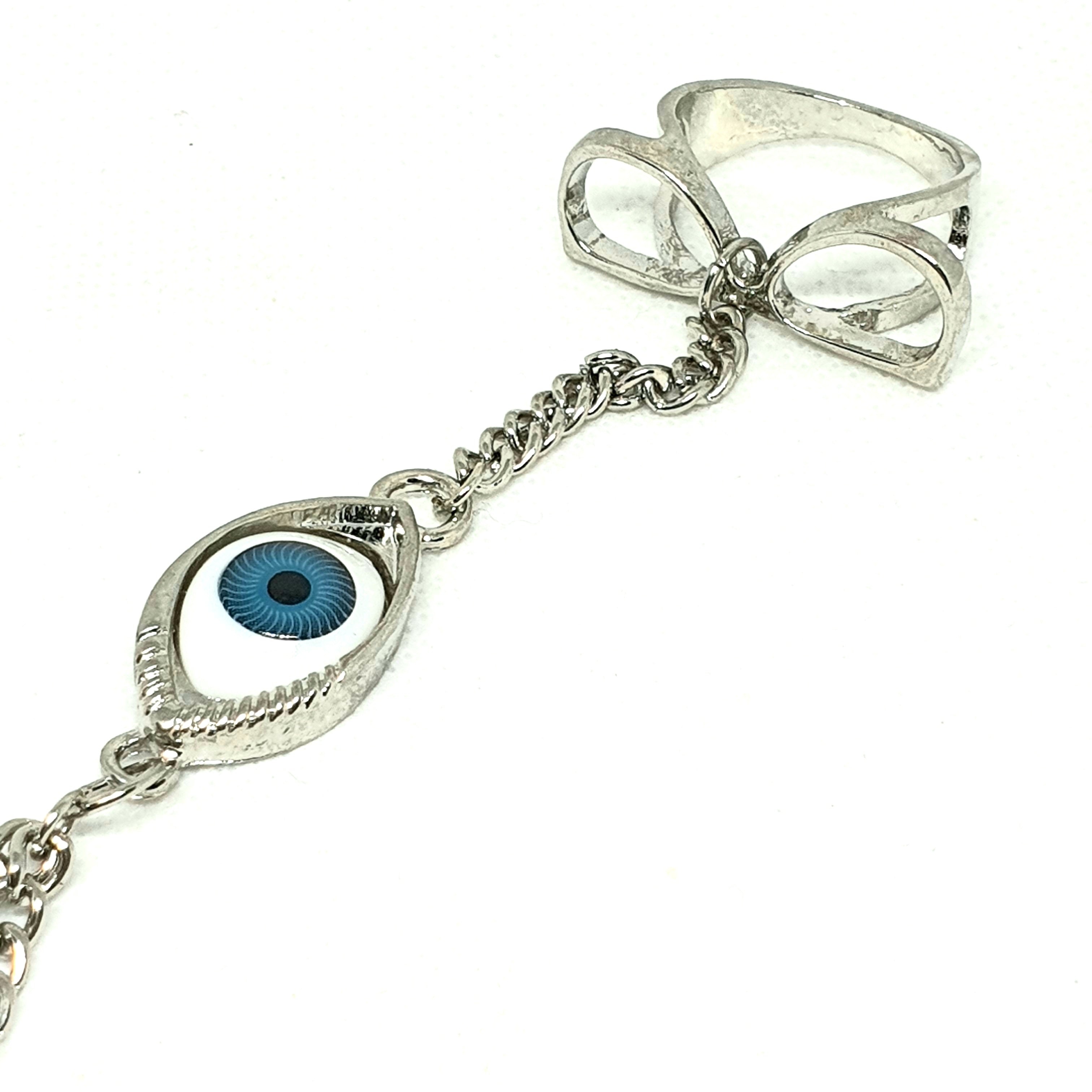 EVIL EYE BRACELET WITH RING