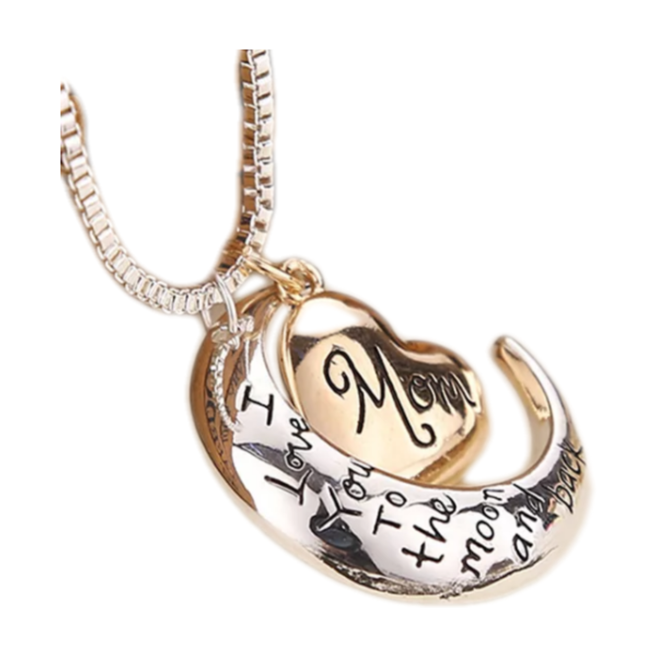 MOM MOON LOVE PENDANT