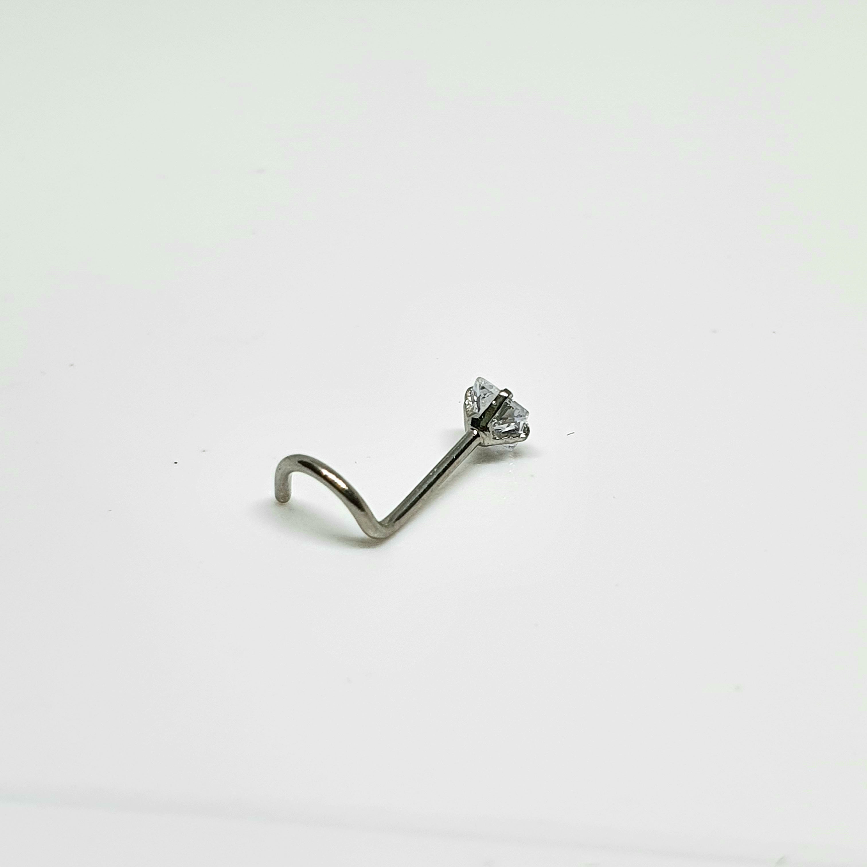 NOSE PIN SILVER- STYLE 11