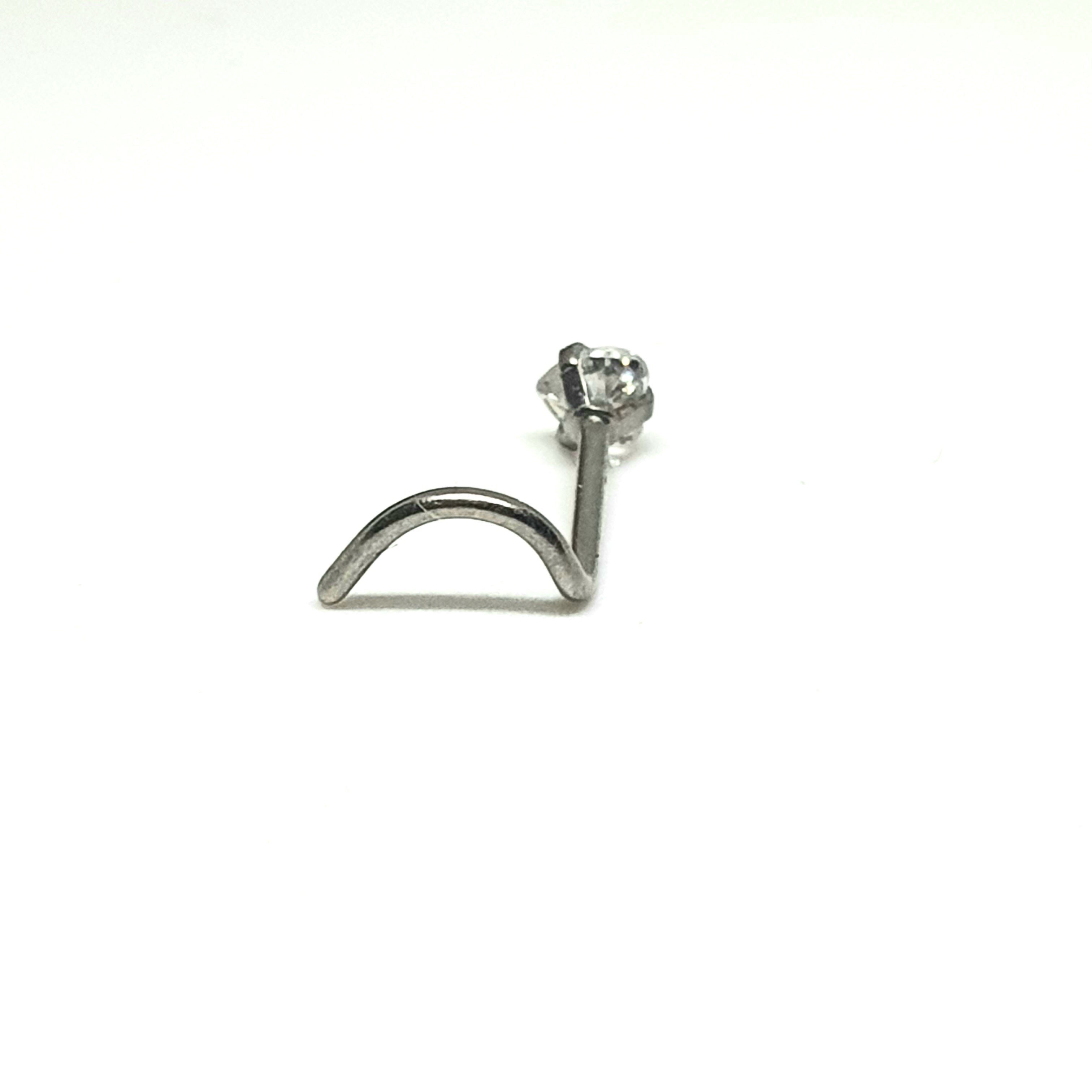 NOSE PIN SILVER- STYLE 10