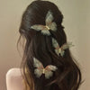 FLYING BUTTERFLY HAIR PINS (4pcs)