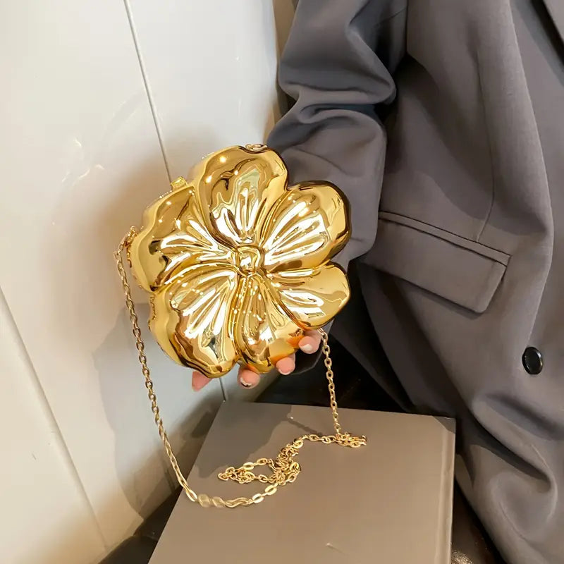 SHINY FLOWER BAG