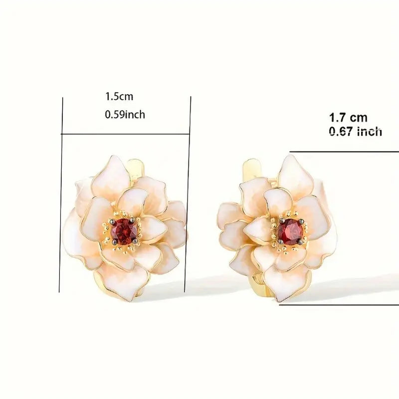 FLORAL BUD EARRINGS