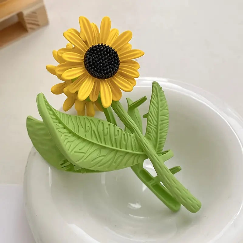 DAFFODIL/SUNFLOWER HAIR CLAW
