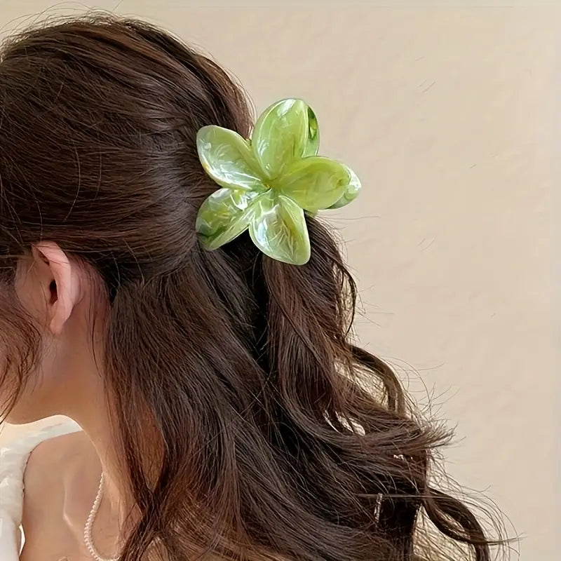 GRADIENT PLASTIC HAIR CLAW (3PC)