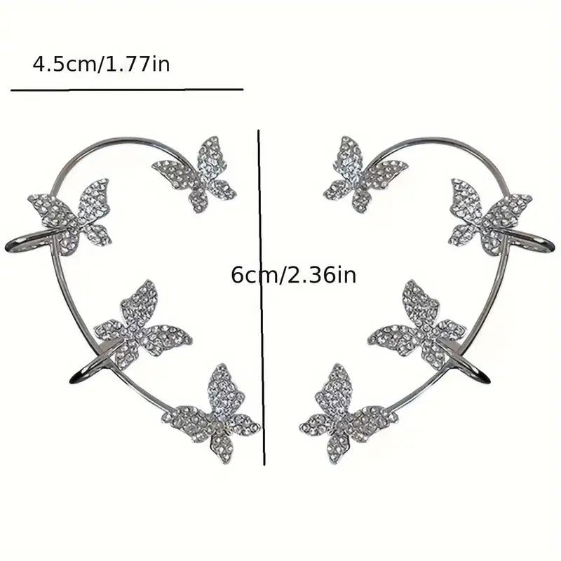 ASTHETC BUTTERFLY EAR CUFF