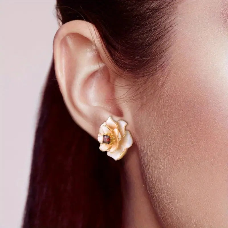 FLORAL BUD EARRINGS