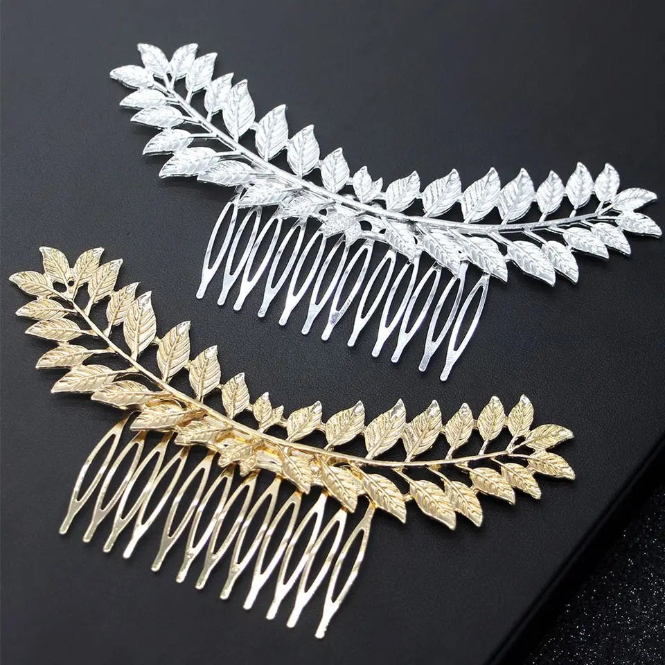 LEAFY HAIR COMB