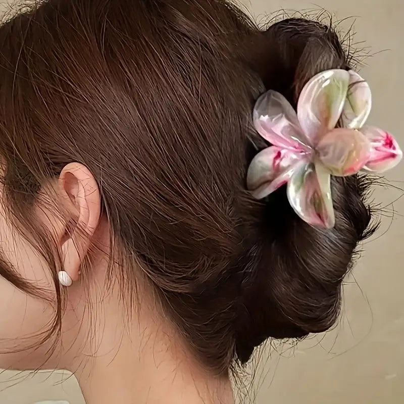 GRADIENT PLASTIC HAIR CLAW (3PC)